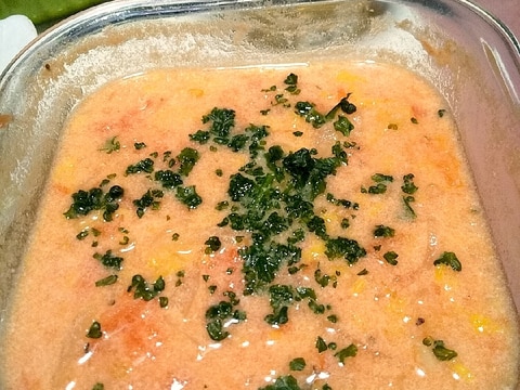レンジで簡単★トマトと白菜の豆乳スープ